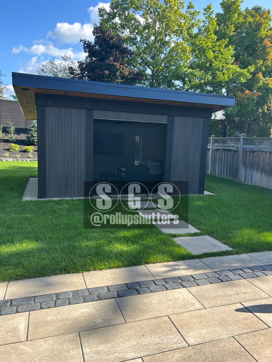 Shutter Privacy Screen Privacy Screen & Shutter Combo - Custom Roll Shutters and Privacy ...