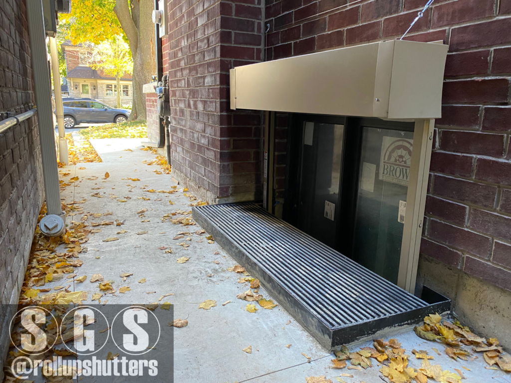 Window Fire Shutter Alberta Fire Shutters - Custom Roll Shutters and Privacy Screens Fire ...